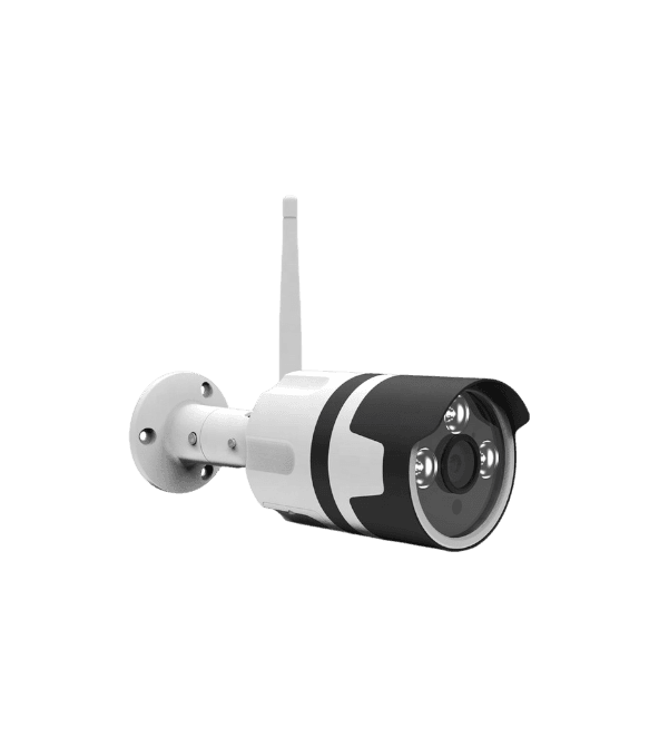 Anspo ASP-8103-200WF – Caméra IP Wi-Fi extérieure 1080p, étanche IP66, audio