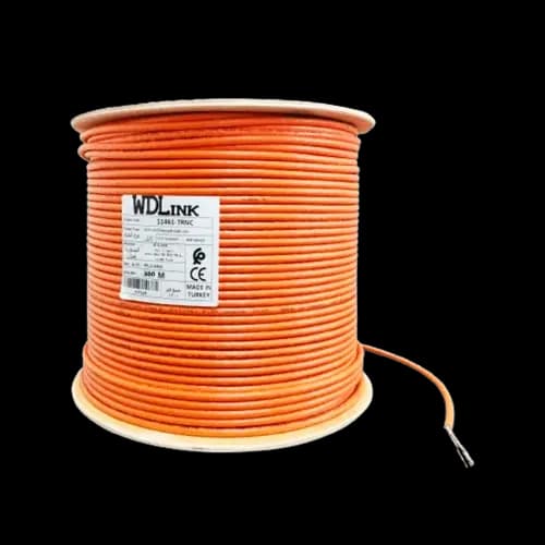 WDLINK CABLE RESEAU CAT6 2M JAUNE
