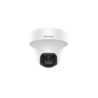 Hikvision DS-2CE70DF3T-PTS – PT Caméra Dôme ColorVu 2MP, Micro Intégré