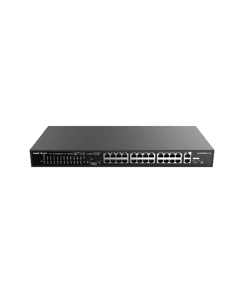 Ruijie RG-ES126S-LP V2 – Switch PoE+ 24 Ports 10/100 Mbps + 2 Ports Gigabit SFP