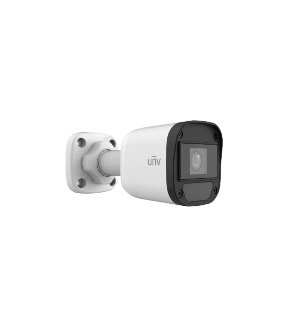 Uniview UAC-B115-F28-W – Caméra Mini Bullet 5 MP, projecteur blanc 20 m,IP67