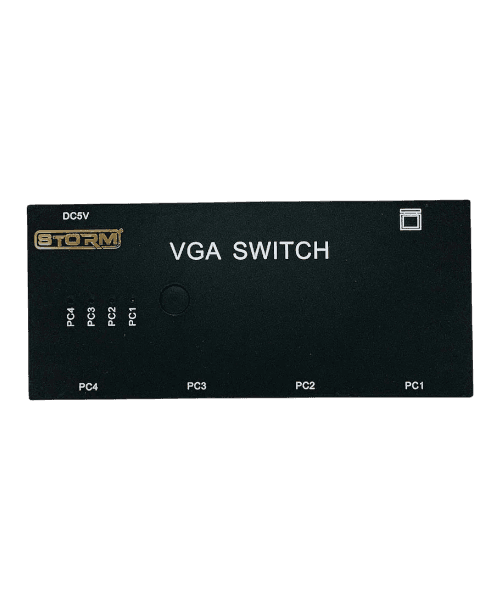 Switch VGA 2 Ports – Sélecteur Manuel d’Entrée Vidéo