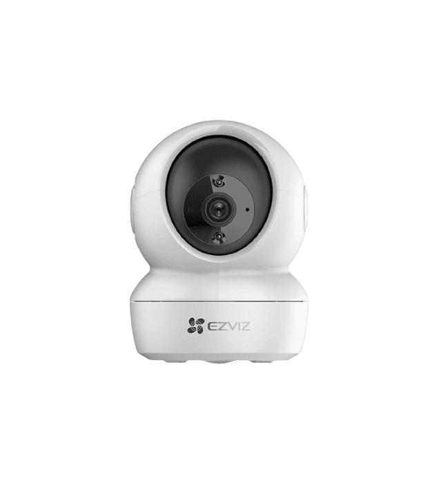 Caméra de Sécurité Intérieure EZVIZ H6c 1080p WiFi – Vision Panoramique 360°, Suivi de Mouvement Intelligent