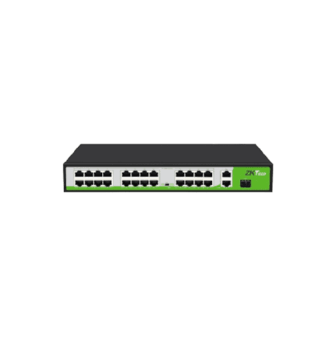 ZK TECO SWITCH 24PORT POE