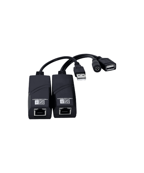 ITGuru Extendeur USB 2.0 sur RJ45 – Transmission jusqu’à 100m — Réseaux (réf. RJ45)