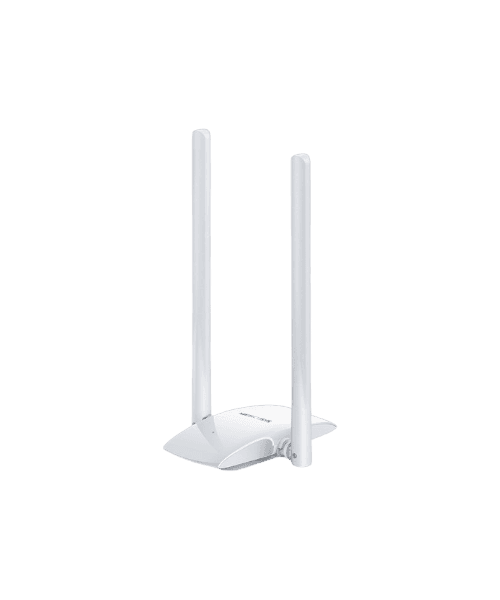 Mercusys MW300UH – adaptateur USB Wi-Fi 300 Mbps, double antenne 5 dBi, Wi-Fi 4